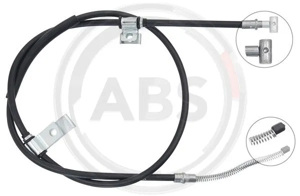 Cable Pull, parking brake (K19814)