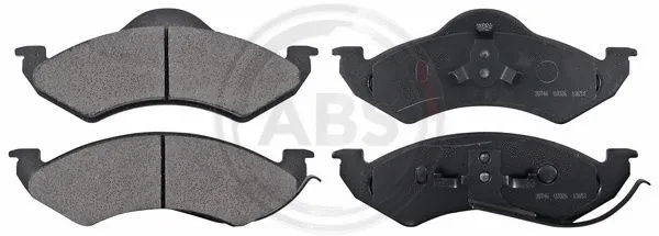 Brake Pad Set, disc brake (38746)