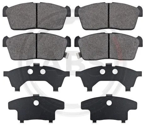 Brake Pad Set, disc brake (37222)