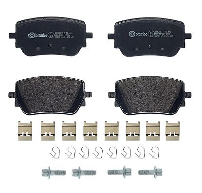 Brake Pad Set, disc brake (P50148)