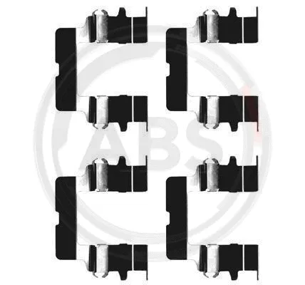 Accessory Kit, disc brake pad (1161Q)