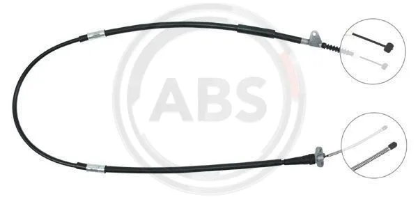 Cable Pull, parking brake (K16048)