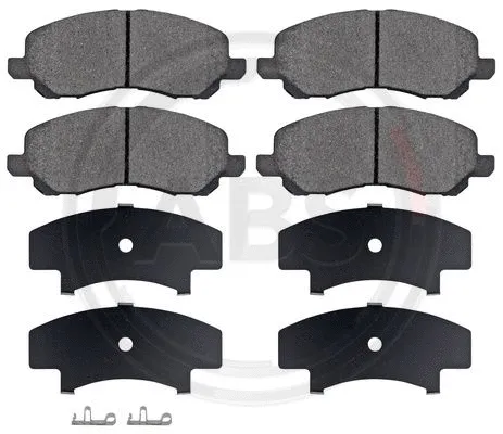 Brake Pad Set, disc brake (37202)