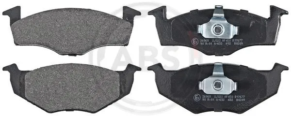 Brake Pad Set, disc brake (36969)