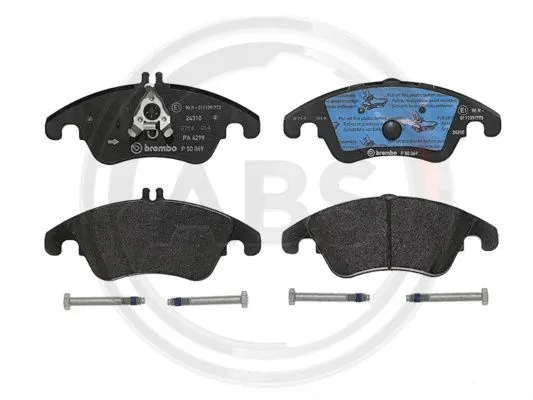 Brake Pad Set, disc brake (P50069)