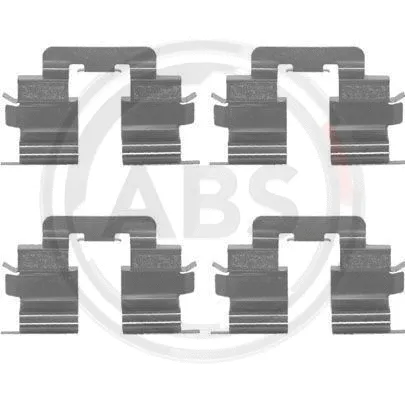 Accessory Kit, disc brake pad (1215Q)