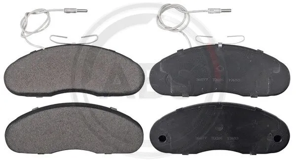 Brake Pad Set, disc brake (36877)