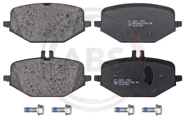 Brake Pad Set, disc brake (35323)