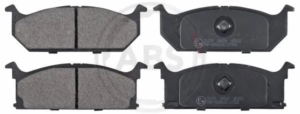 Brake Pad Set, disc brake (36189)