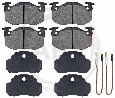 Brake Pad Set, disc brake (36525)