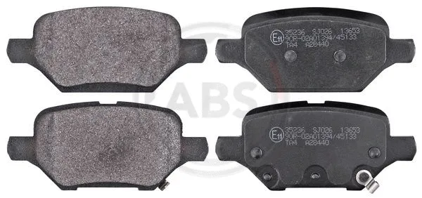 Brake Pad Set, disc brake (35236)