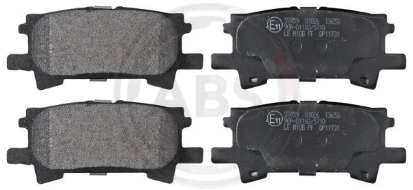 Brake Pad Set, disc brake (37459)