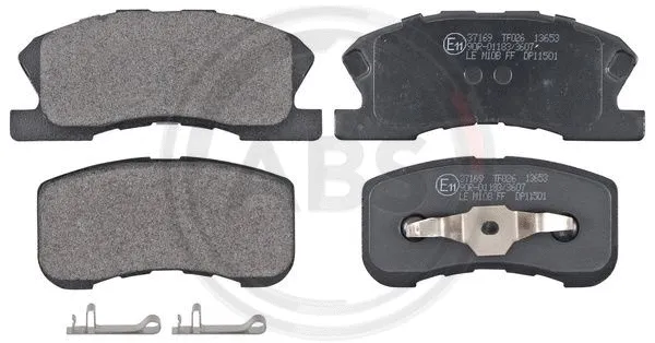Brake Pad Set, disc brake (37169)