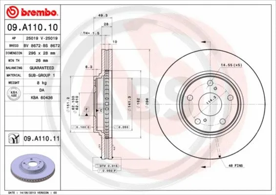 Brake Disc (09.A110.11)