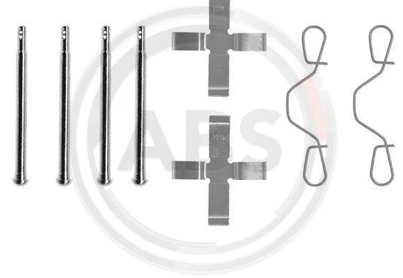 Accessory Kit, disc brake pad (0949Q)