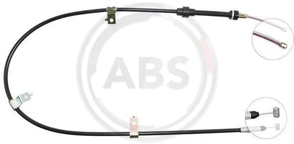 Cable Pull, parking brake (K10697)