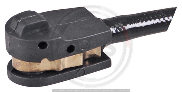 Warning Contact, brake pad wear