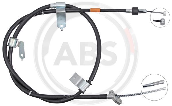 Cable Pull, parking brake (K10209)