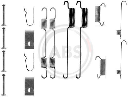 Accessory Kit, brake shoes (0652Q)