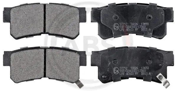 Brake Pad Set, disc brake (37252)