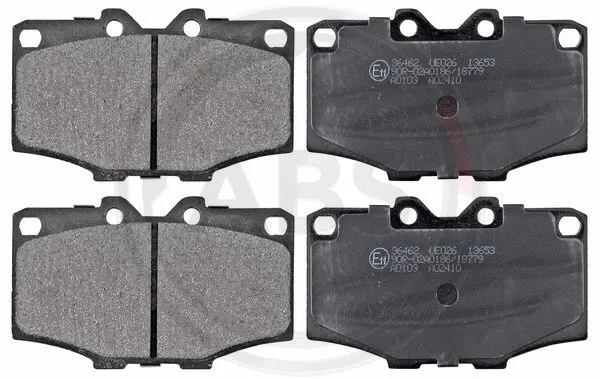Brake Pad Set, disc brake (36462)