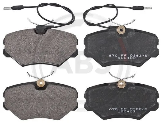 Brake Pad Set, disc brake (37003)