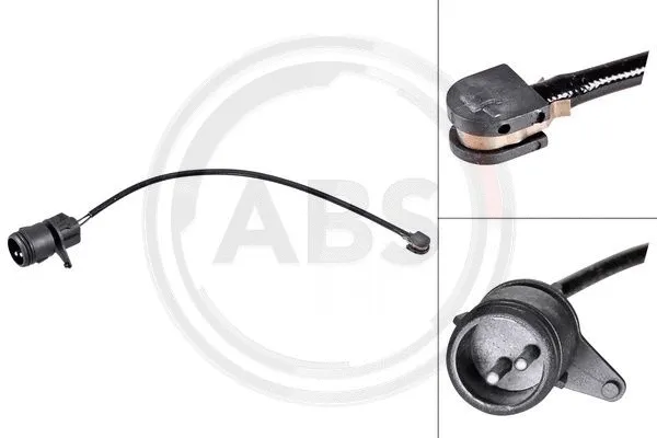 Warning Contact, brake pad wear (39574)