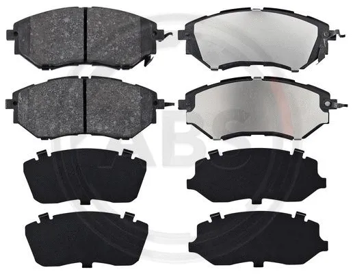 Brake Pad Set, disc brake (37502)
