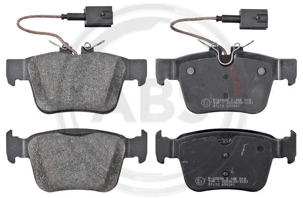 Brake Pad Set, disc brake (35177)