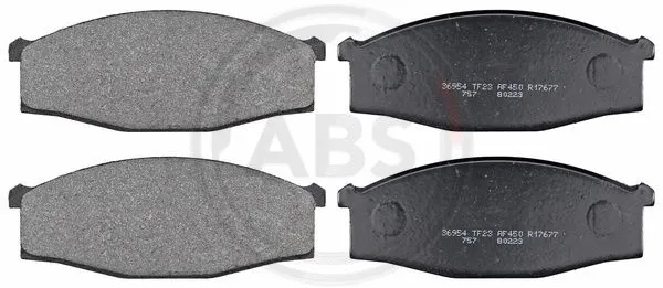 Brake Pad Set, disc brake (36954)