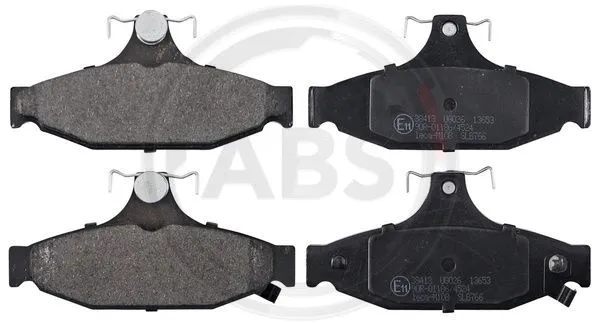 Brake Pad Set, disc brake (38413)
