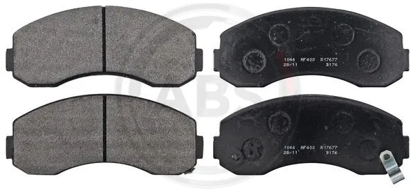 Brake Pad Set, disc brake (36948)