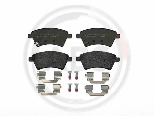 Brake Pad Set, disc brake (P23105)