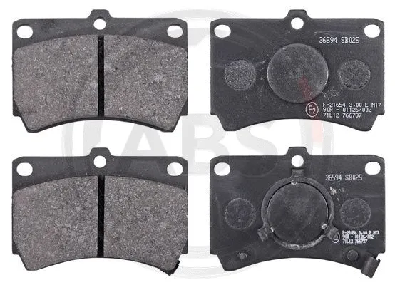 Brake Pad Set, disc brake (36594)
