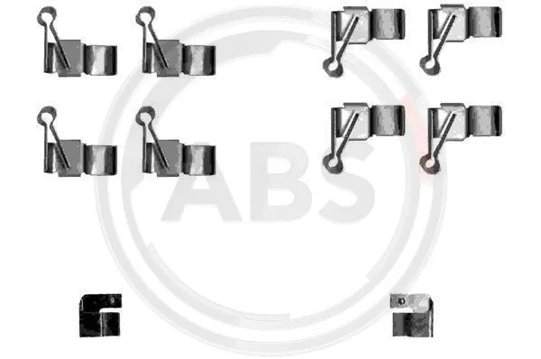 Accessory Kit, disc brake pad (1238Q)