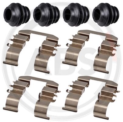 Accessory Kit, disc brake pad (1974Q)