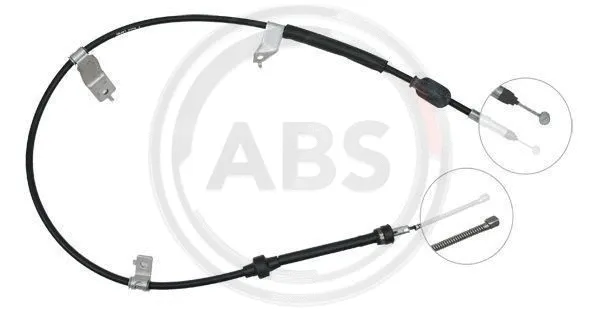 Cable Pull, parking brake (K13847)