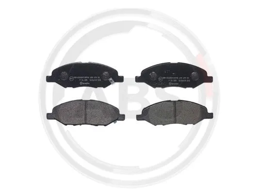 Brake Pad Set, disc brake (P56088)
