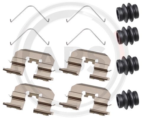 Accessory Kit, disc brake pad (1973Q)