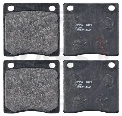 Brake Pad Set, disc brake (36059)