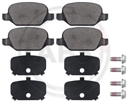 Brake Pad Set, disc brake (37184)