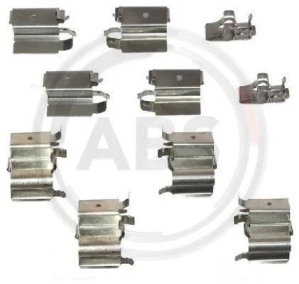 Accessory Kit, disc brake pad (1240Q)