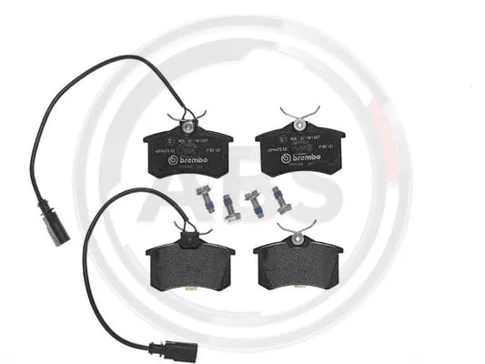 Brake Pad Set, disc brake (P85101)