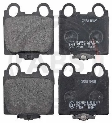 Brake Pad Set, disc brake (37258)