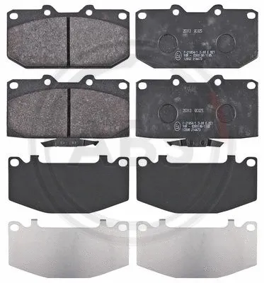 Brake Pad Set, disc brake (35313)