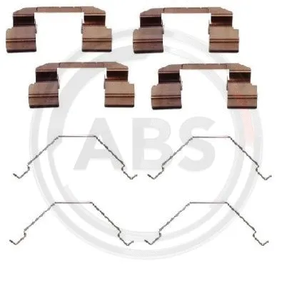 Accessory Kit, disc brake pad (1292Q)