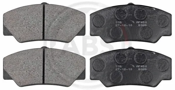 Brake Pad Set, disc brake (36578)