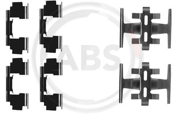 Accessory Kit, disc brake pad (1088Q)