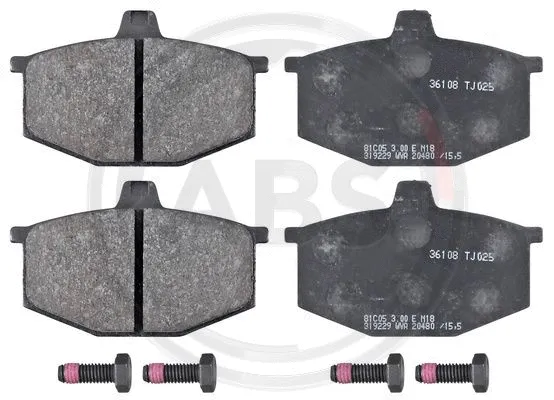Brake Pad Set, disc brake (36108)