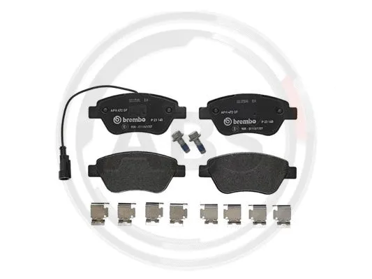 Brake Pad Set, disc brake (P23140)